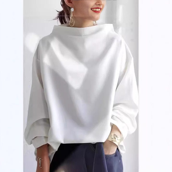 Lisa | Casual Standing-Collar Jumper