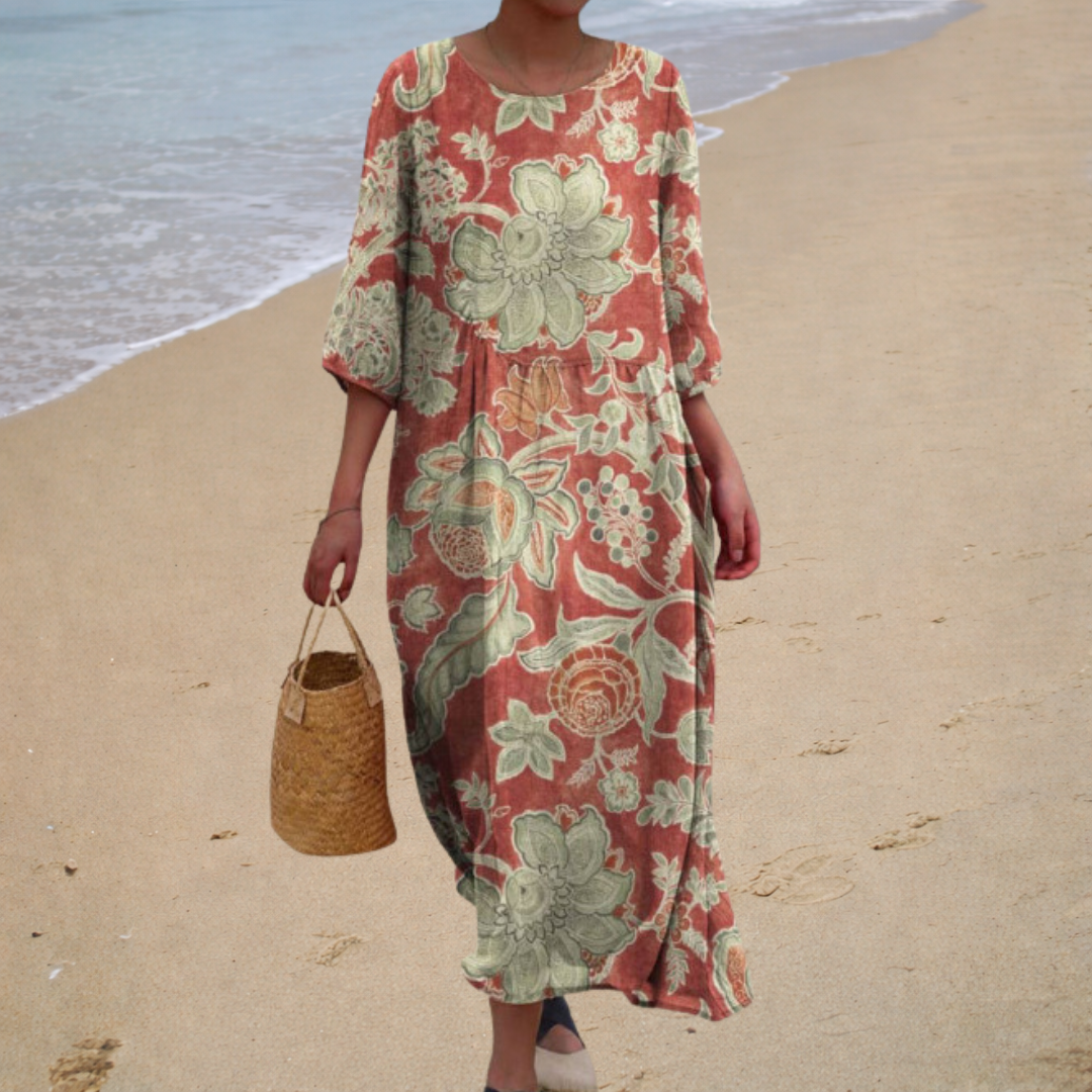Long, Flowing, Chic & Comfortable Dress — Style 3