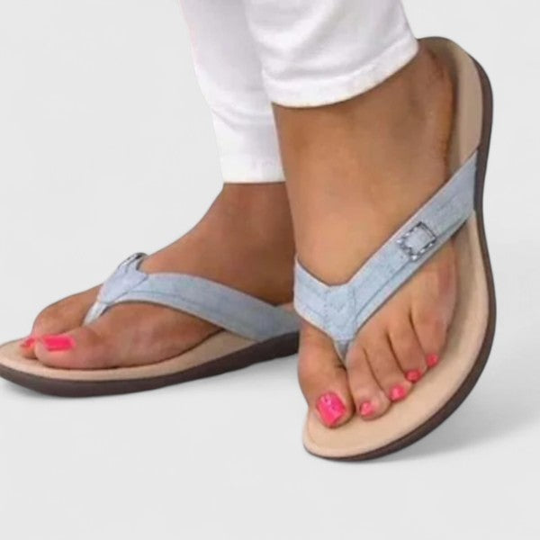 Railie | Light Flat Flip-Flops