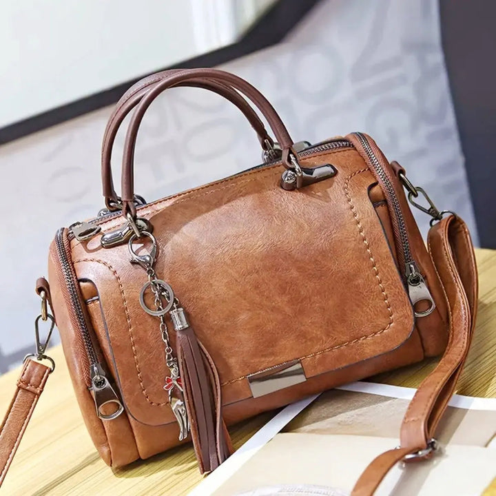 Julie | Structured Leather Bag