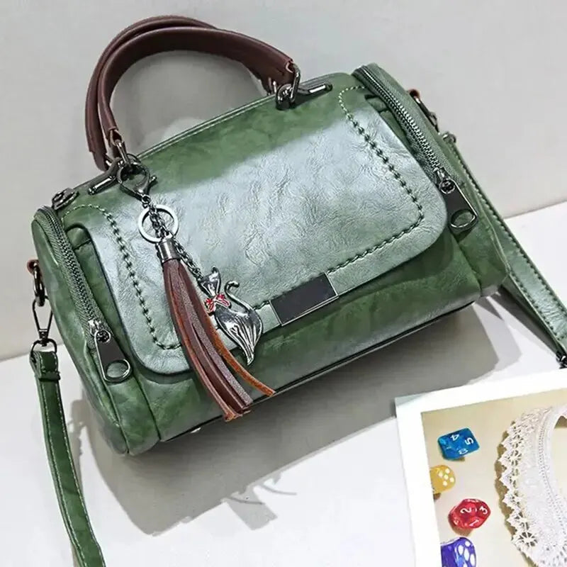 Julie | Structured Leather Bag