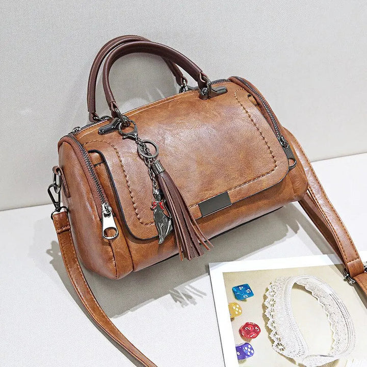 Julie | Structured Leather Bag