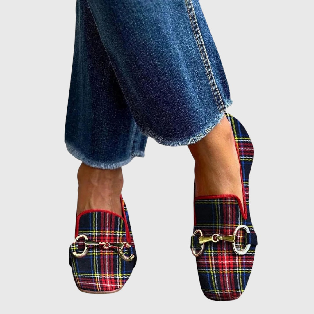 Mélani | Check Moccasin