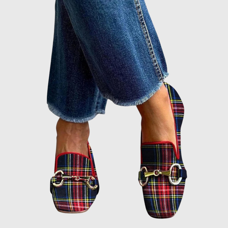 Mélani | Check Moccasin