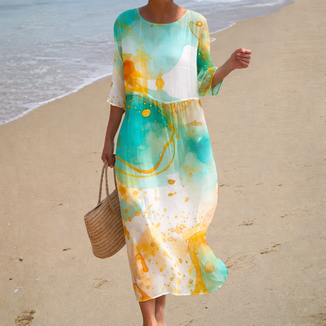 Long, Flowing, Chic & Comfortable Dress — Style 1