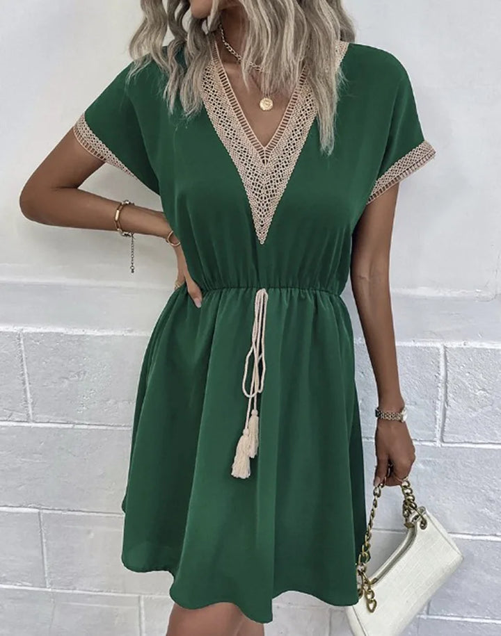 Sabrina | Elegant Boho Dress