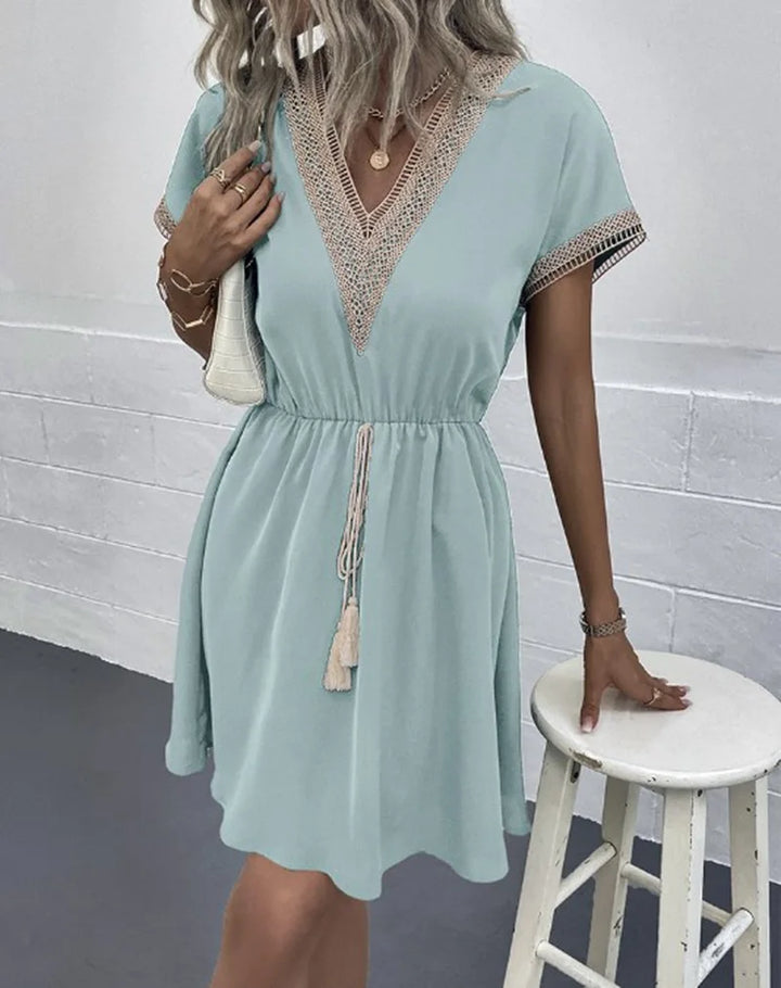 Sabrina | Elegant Boho Dress