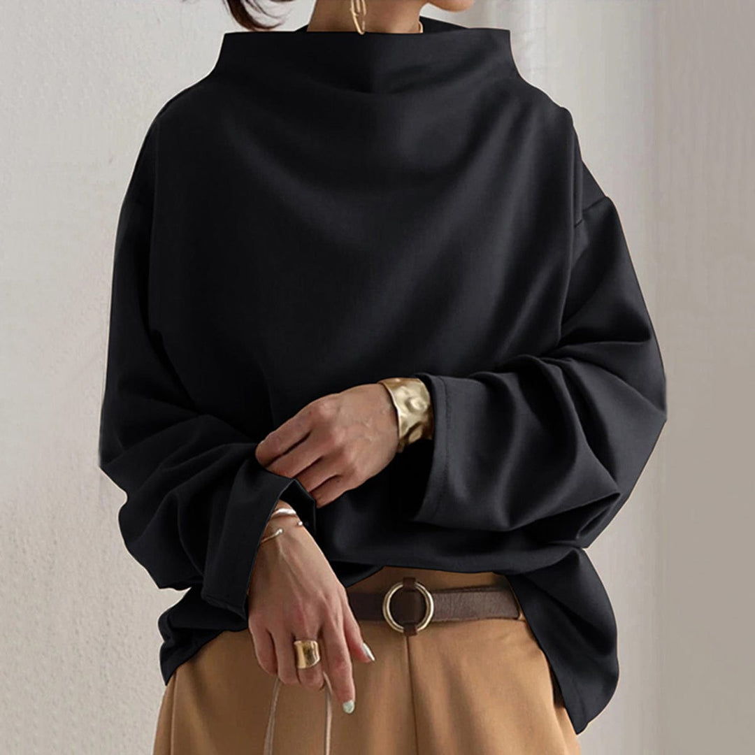 Lisa | Casual Standing-Collar Jumper