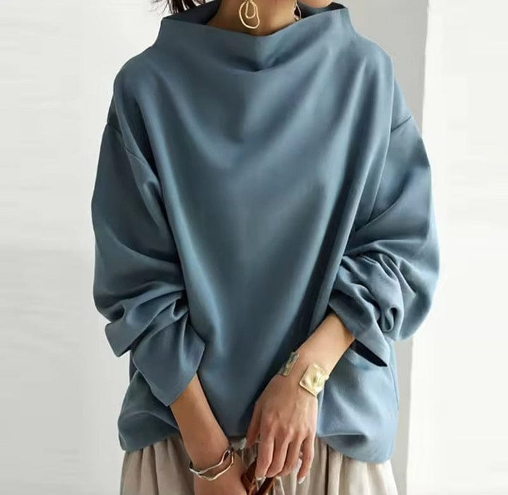 Lisa | Casual Standing-Collar Jumper