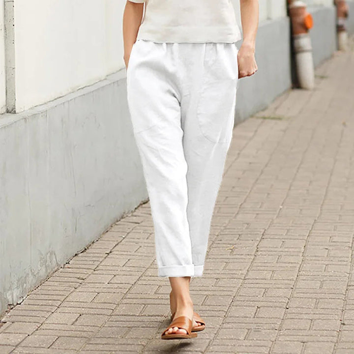 Kriza | Wide-Leg Trousers with Pockets