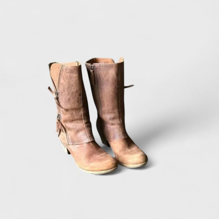 Alma | Vintage Mid-Calf Boots