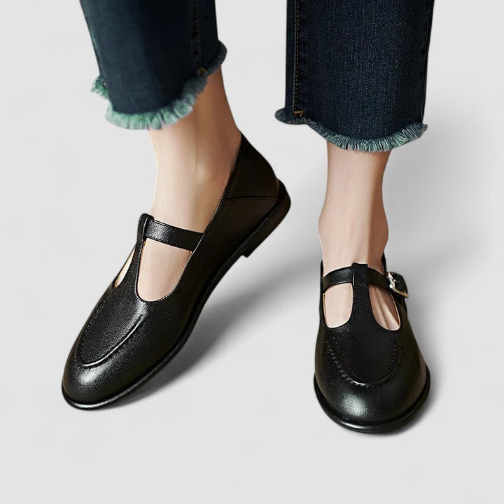 Ariyzzah | Orthopedic Low-Heel Mary Jane Shoes