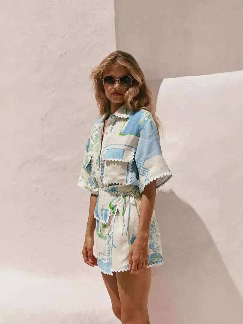 Solene Chic Patchwork Set