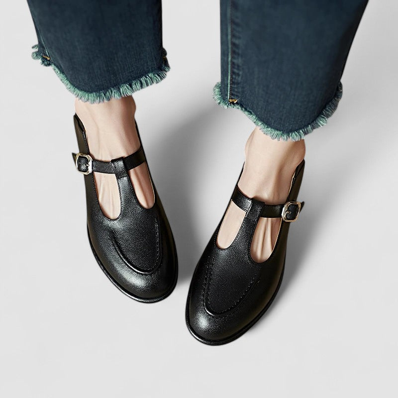 Ariyzzah | Orthopedic Low-Heel Mary Jane Shoes