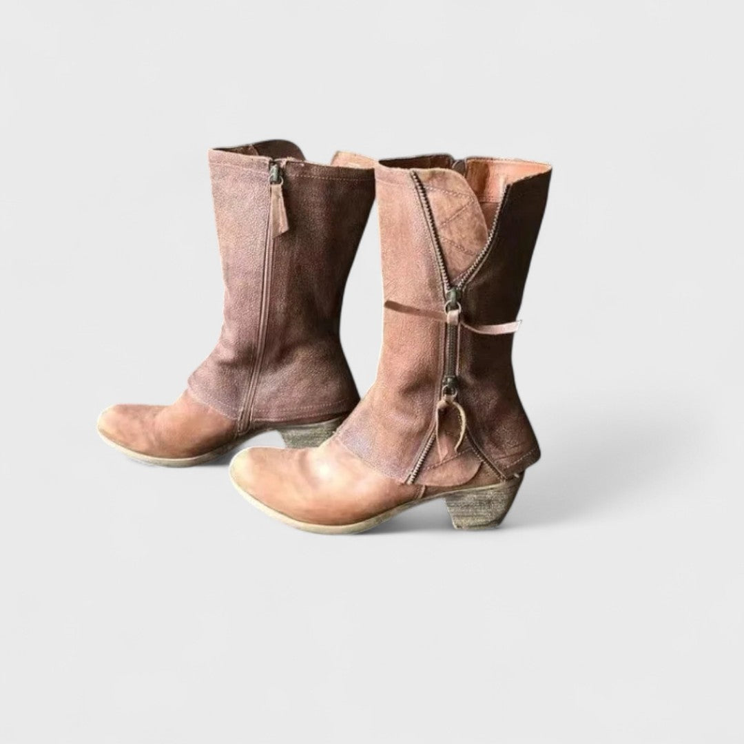 Alma | Vintage Mid-Calf Boots