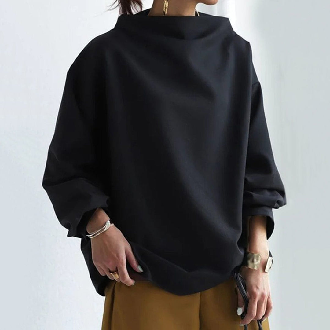 Lisa | Casual Standing-Collar Jumper