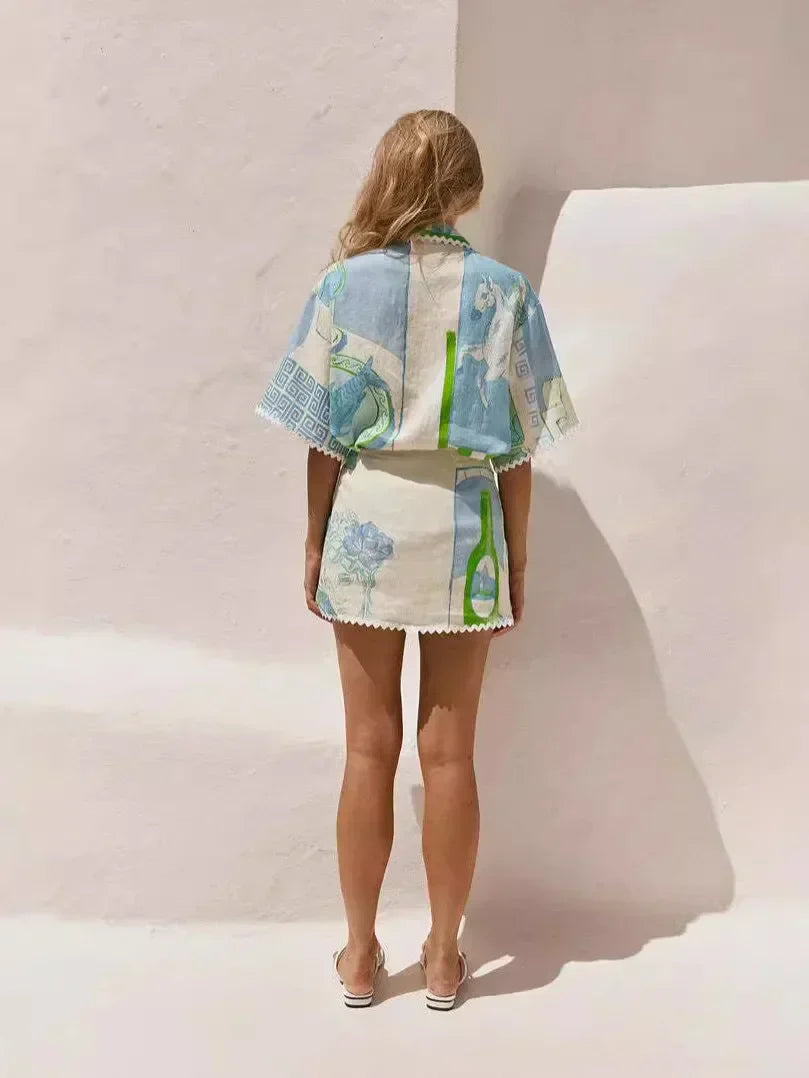 Solene Chic Patchwork Set