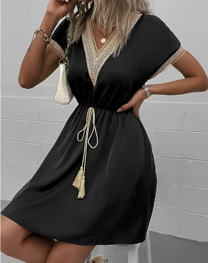Sabrina | Elegant Boho Dress
