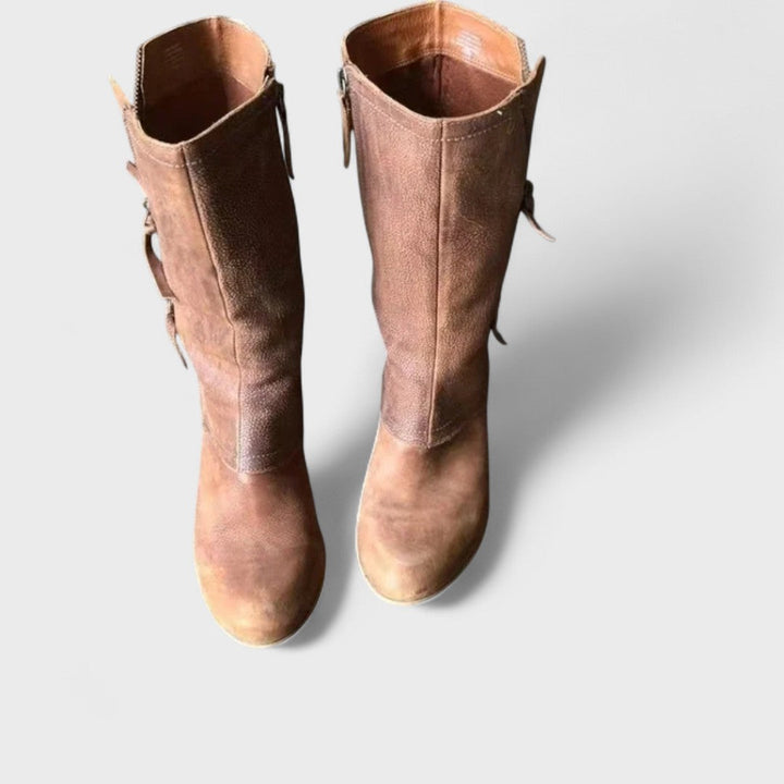 Alma | Vintage Mid-Calf Boots