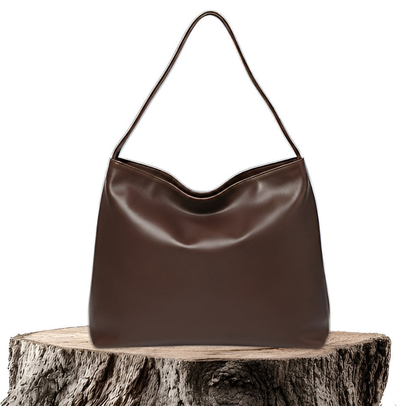 Patricia Glossy Leather Bag