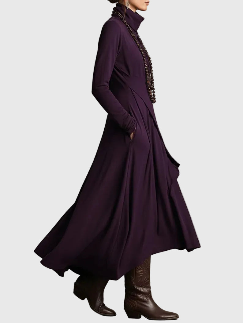 Violett | Pleated Maxi Dress