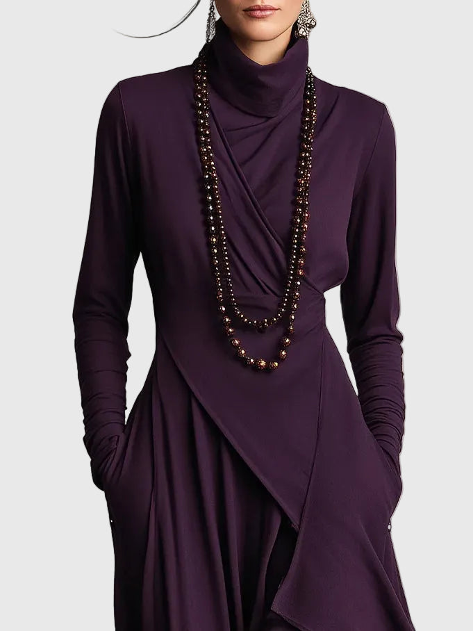 Violett | Pleated Maxi Dress