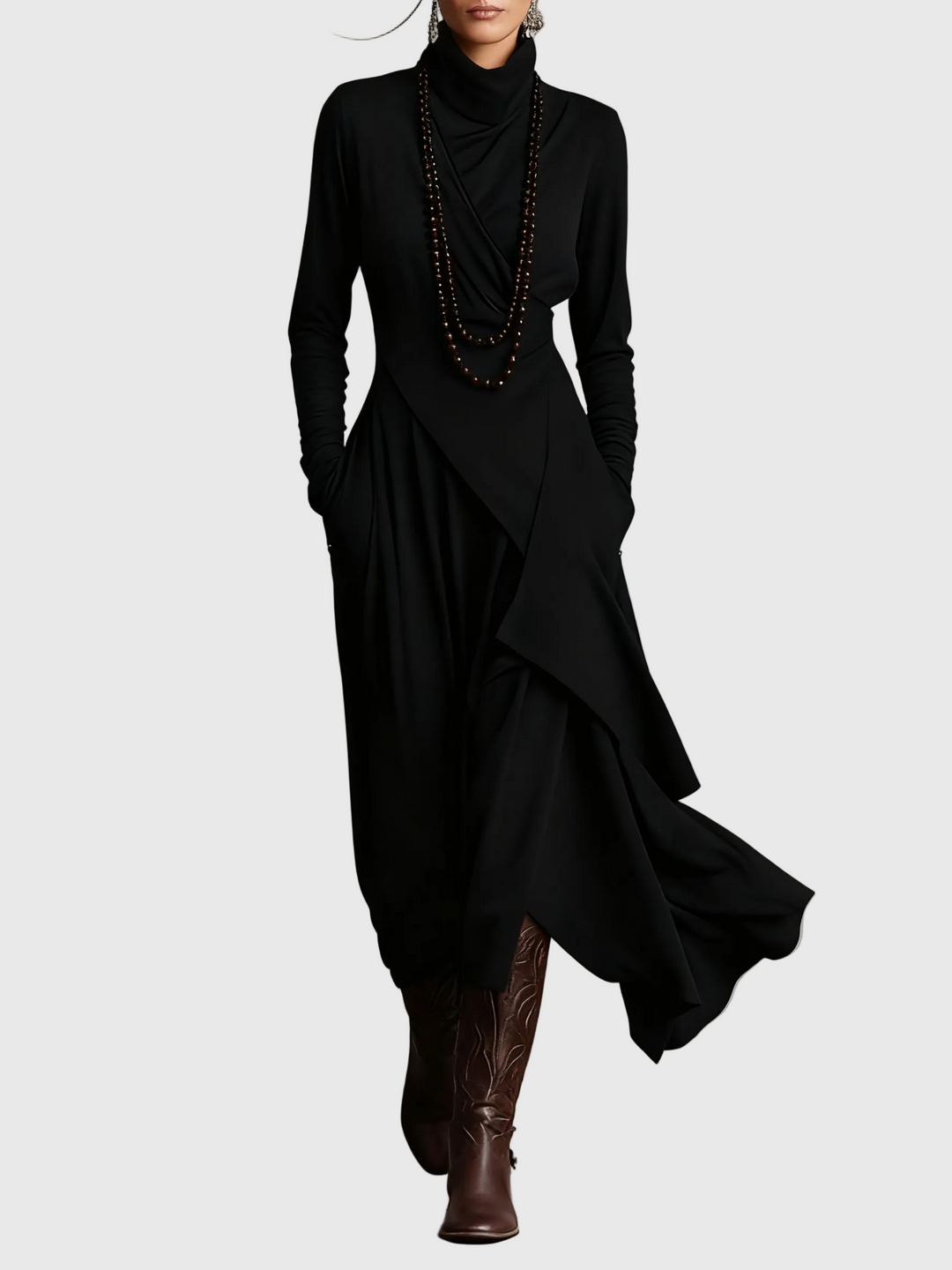 Violett | Pleated Maxi Dress