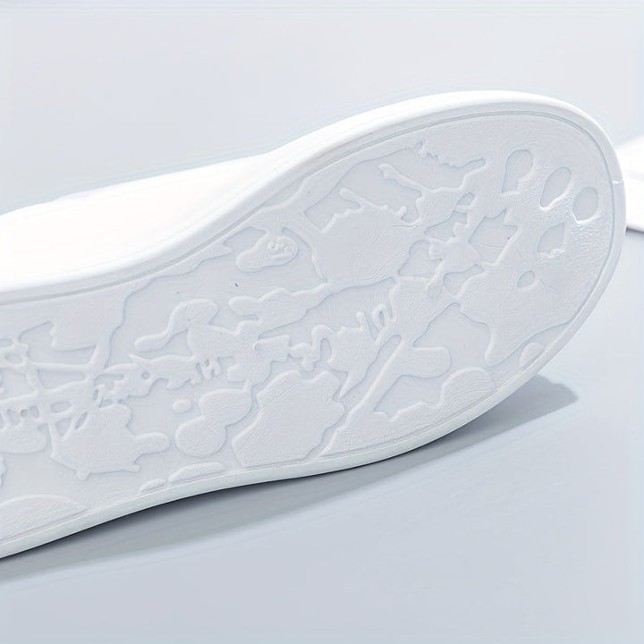 Chic White Comfort Sneakers
