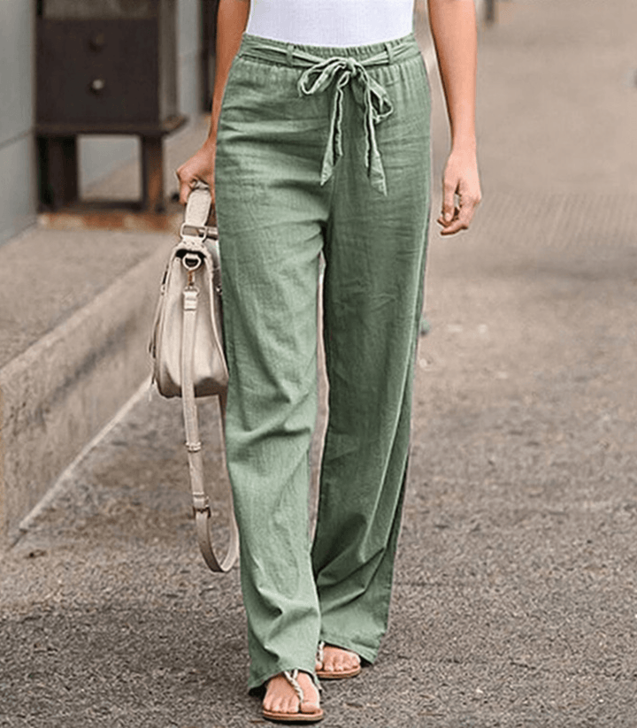 Joleen | Drawstring Elastic-Waist Leisure Pants