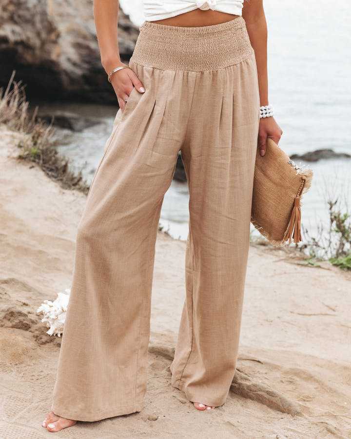 Aileen Wide Beach Pants