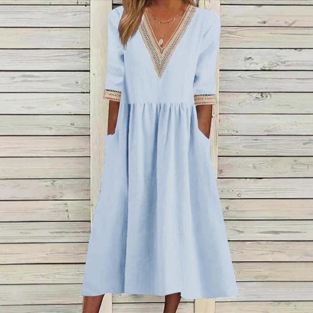 Livia Midi Lace Dress