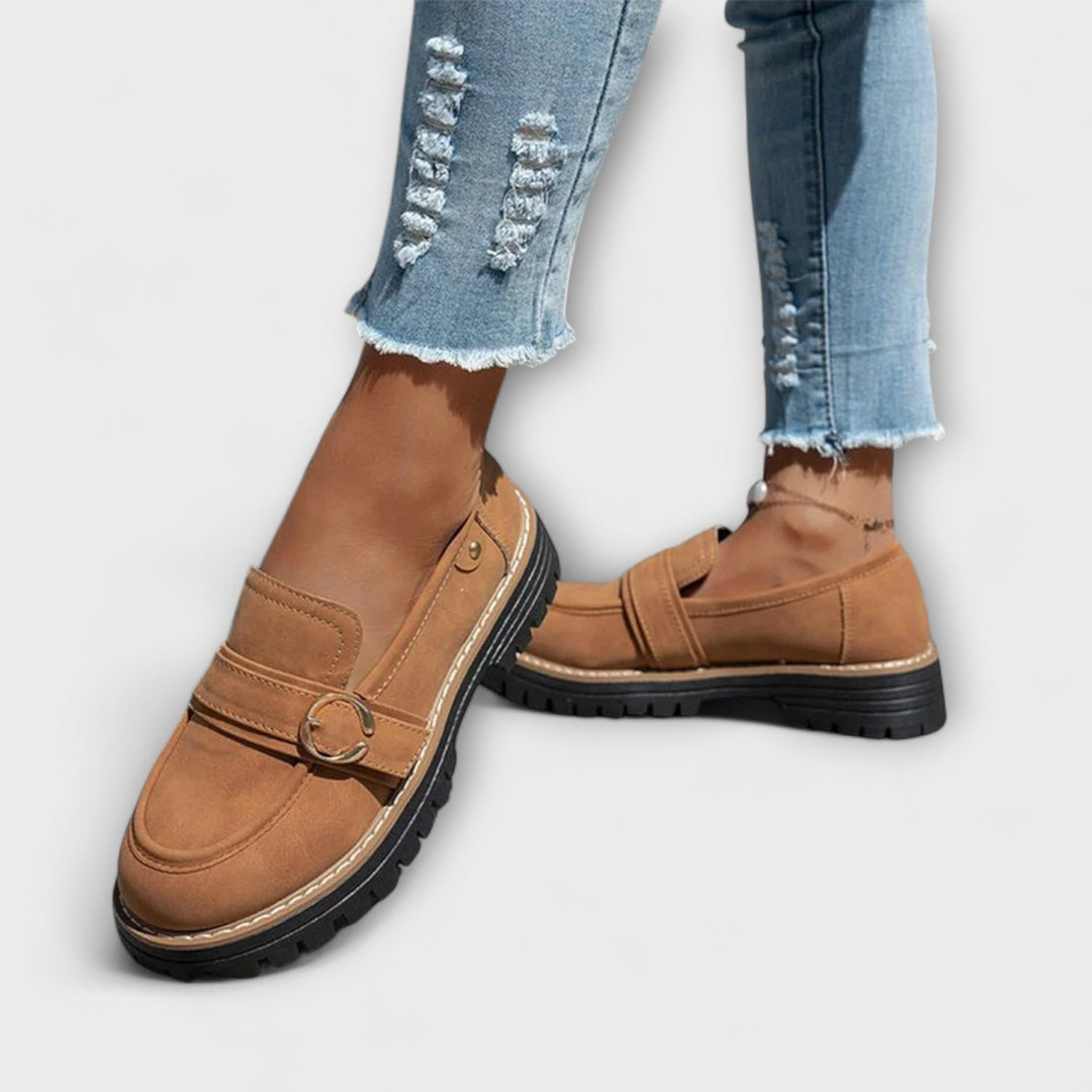 Lora | Round Everyday Moccasins