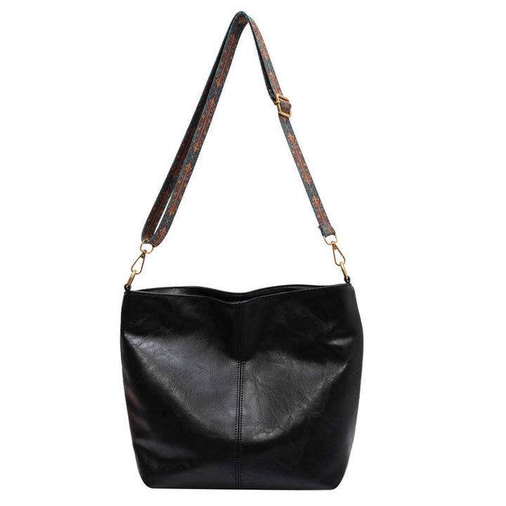Marian | Vintage Leather Bag with Crossbody Strap