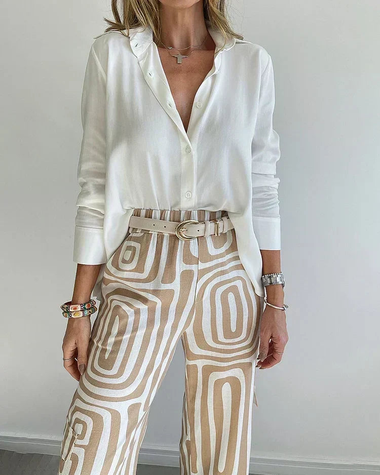 Lysa | Comfortable & Elegant Ensemble (Free Belt)