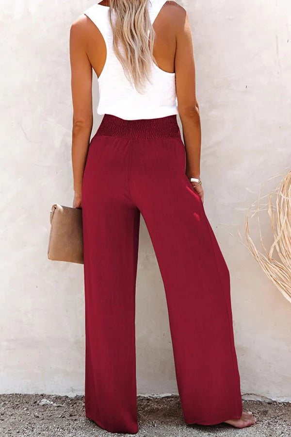 Riana | High-Waisted Relaxed Trousers