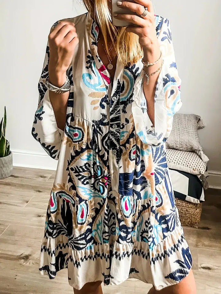Véronique | Bohemian Tunic Dress