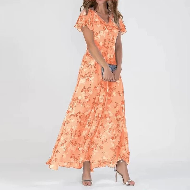 Zuri | Elegant Flowing Figure-Flattering Dress