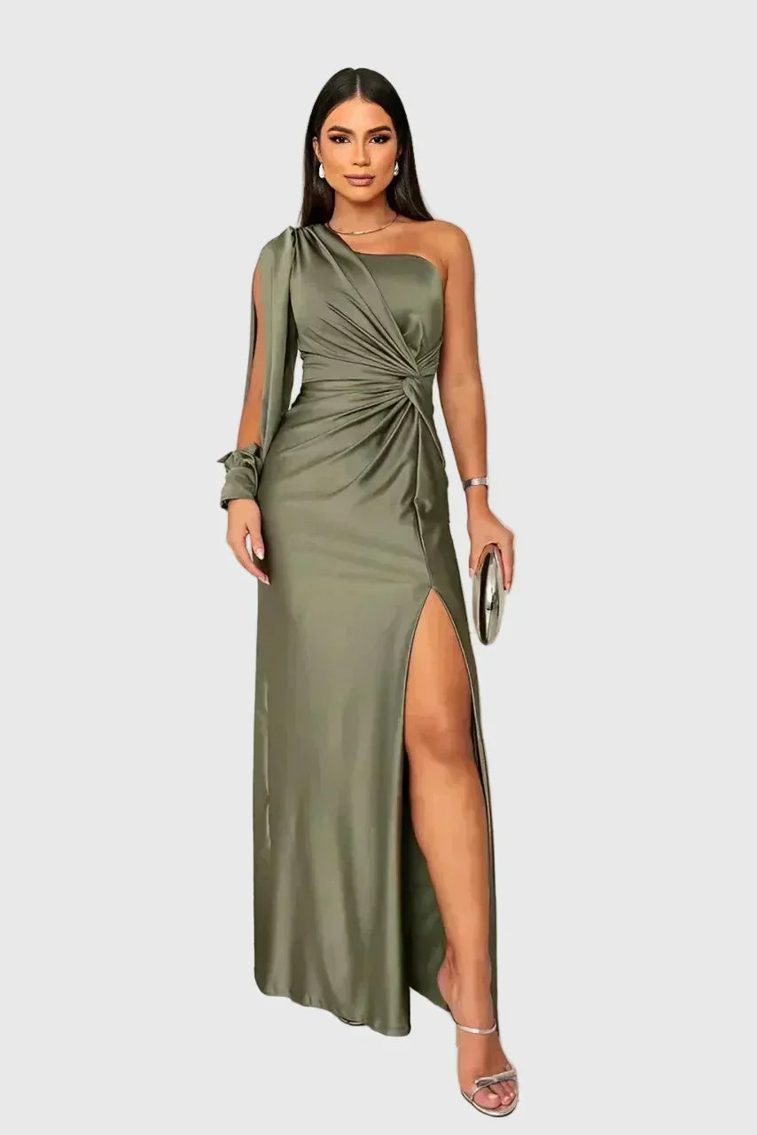 Melyssa | Elegant Flowing Evening Maxi Dress