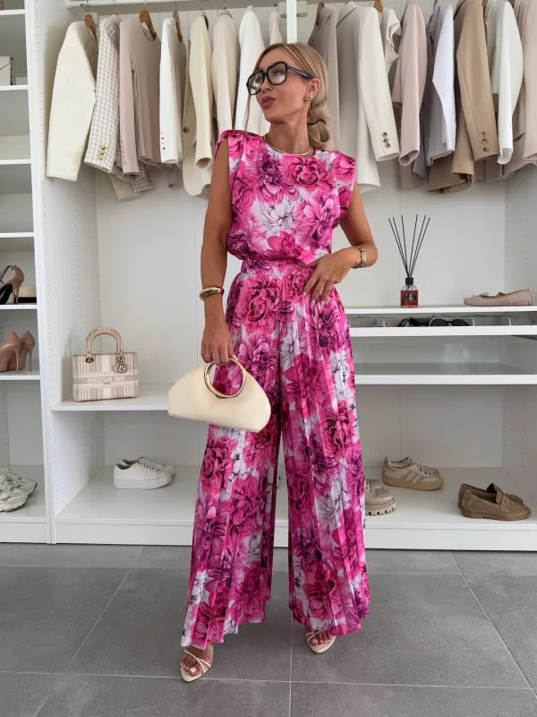 Marian | Elegant Pleated Ensemble