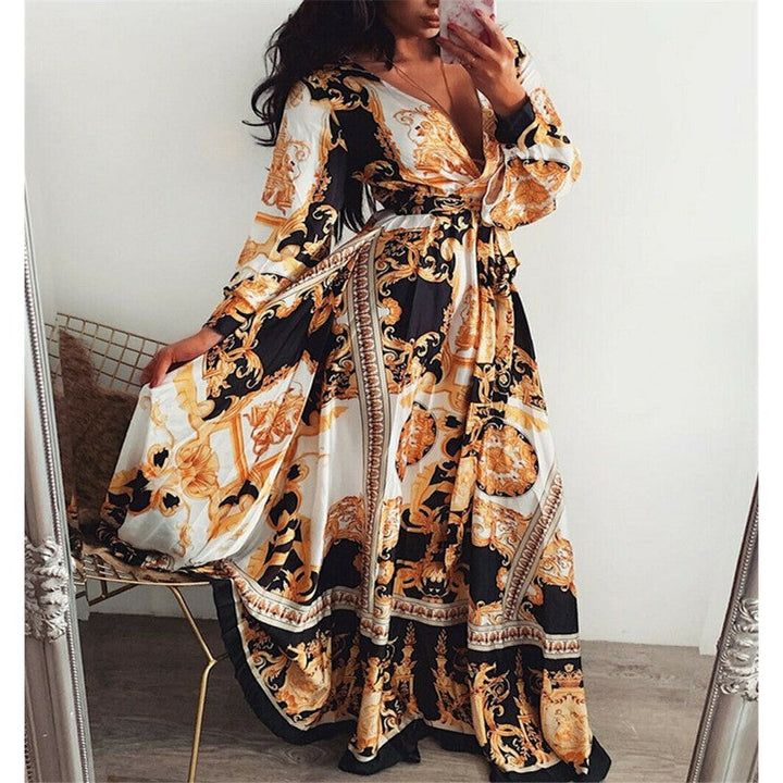 Faye | Boho Printed Dress