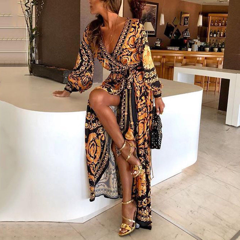 Faye | Boho Printed Dress