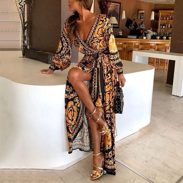 Faye | Boho Printed Dress